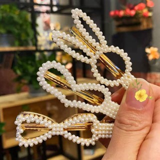 Kẹp tóc phong cách Hàn Quốc hot trend 2020