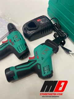 BỘ COMBO MÁY KHOAN VÀ MÁY CƯA KIẾM DCA ADKIT02