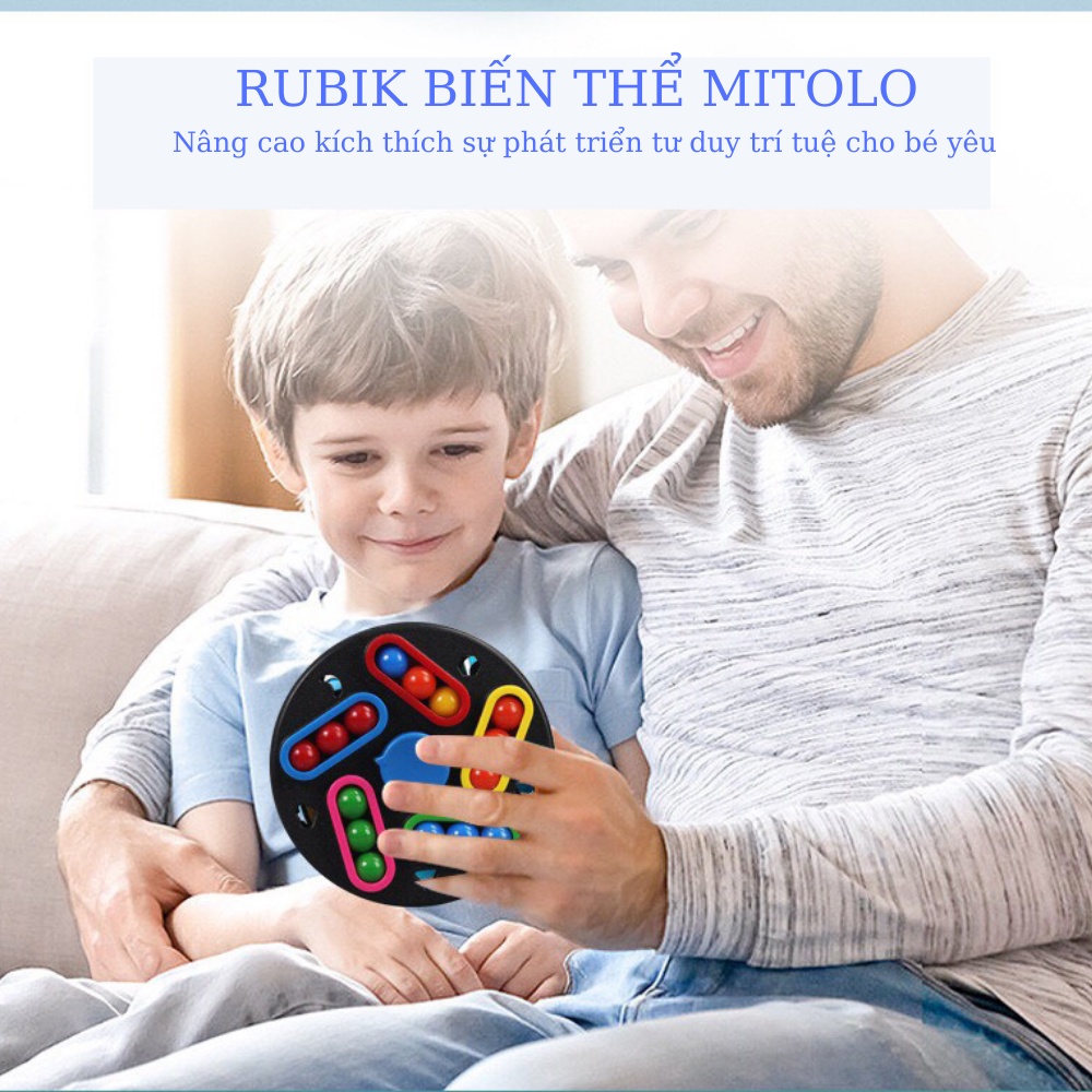 Rubik biến thể rubik spinners MITOLO đồ chơi giảm stress rubik bi 540