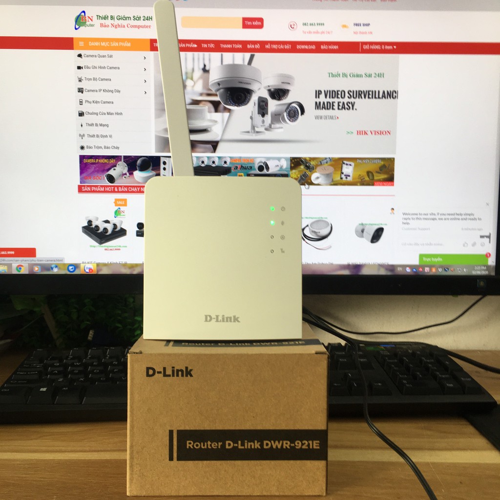 Bộ Phát Wifi 4G D-Link DWR 921E Kết Nối Tối Đa Đến 32 Thiết Bị - Chưa Bao Gồm Sim