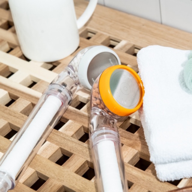 VÒI SEN LỌC NƯỚC, KHÁNG KHUẨN, LỌC CLO VÀ ION KIM LOẠI  DEWBELL SHOWER CS300 (TRẮNG)