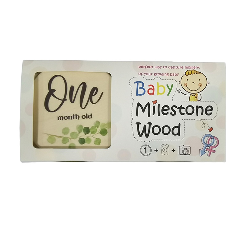 Thẻ Ghi Chú Hình Tròn In Hình Lá Cây Dễ Thương Cho Bé Sơ Sinh
