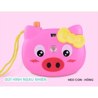Máy ảnh đô chơi chiếu phim hoạt hình động vật cho bé.