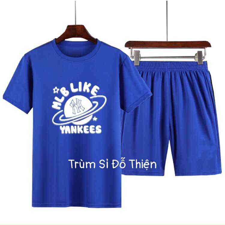 ĐỒ BỘ NAM  FREESHIP  BỘ THỂ THAO MLBLIKE PHÁT SÁNG MẪU MỚI SIÊU HOT TẬP GYM MẶC NHÀ PHONG CÁCH TRẺ TRUNG
