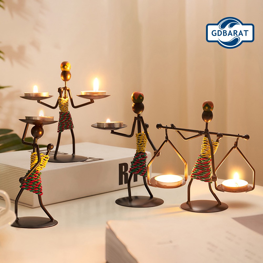 Chân Nến Bằng Sắt Dùng Để Trang Trí Nội Thất