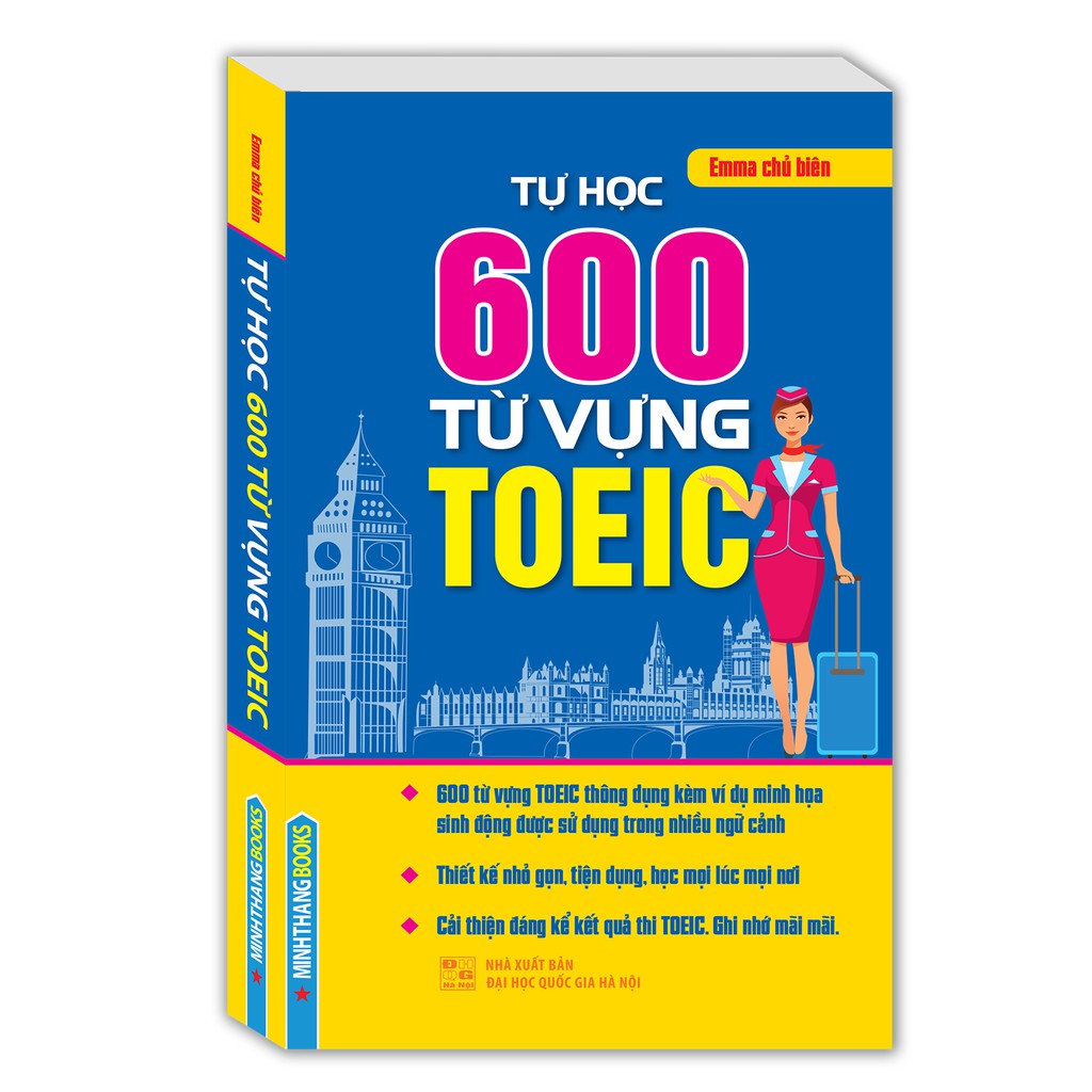 Sách - Tự học 600 từ vựng TOEIC