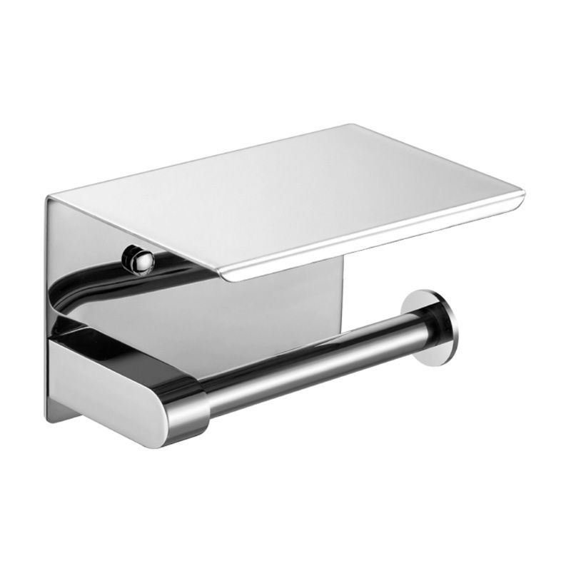 Giá Đỡ Cuộn Giấy Vệ Sinh Gắn Tường Bằng Thép Không Gỉ Tiện Lợi Dành Cho Nhà Bếp / Phòng Tắm