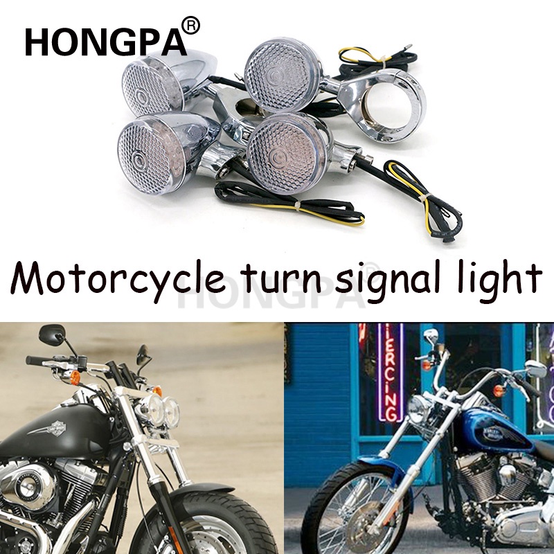 Set 4 Đèn Xi Nhan Trước Sau Dành Cho Xe Mô Tô