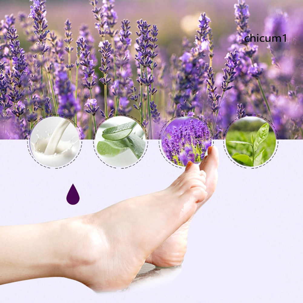 Mặt Nạ Chân Chiết Xuất Hoa Oải Hương Dùng Tẩy Tế Bào Chết Dưỡng Ẩm