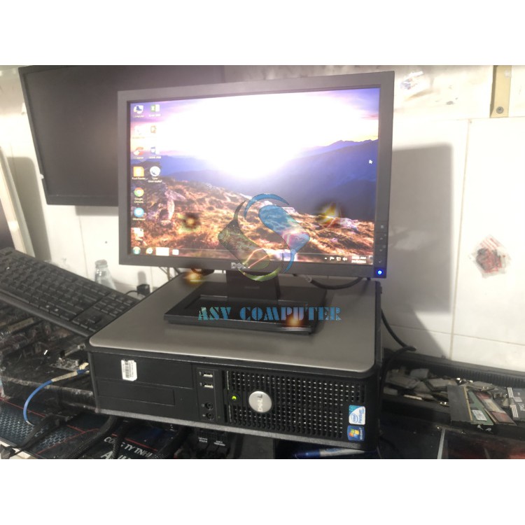PC Văn Phòng DELL OPTIPLEX 380 core 2 duo E8400, Màn hình 17inch Wide | BigBuy360 - bigbuy360.vn