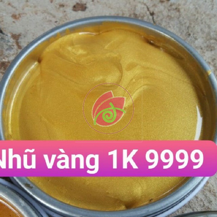 Sơn nhũ vàng 1K Yes 9999 400g ,  800g