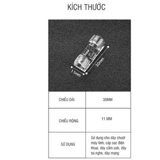 Kẹp giữ dây điện tiện ích phi 7mm