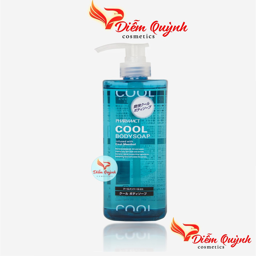 Sữa tắm cho nam Pharmaact Cool 600ml Nhật Bản