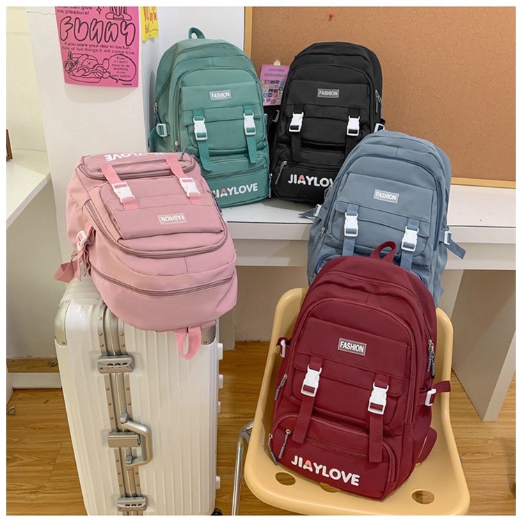 Balo đi học,túi du lịch cao cấp Unisex cho học sinh, sinh viên , chống thấm nước - Hàng Quảng Châu Cao Cấp (BL6)