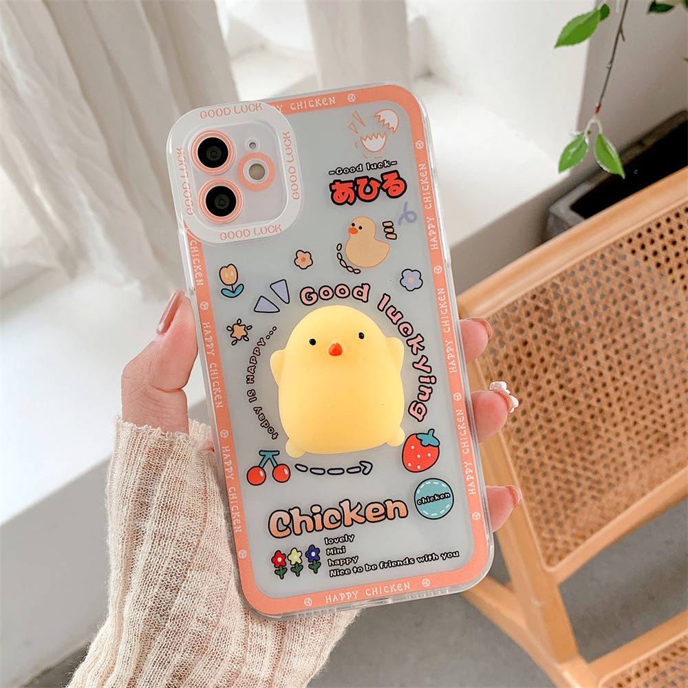 Ốp lưng iphone trong lỗ viền camera cute đào bóp 6/6plus/6splus/7/7plus/8/8plus/x/11/12/pro/max/plus/promax-Awifi C4-5