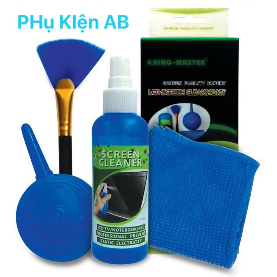 Bộ vệ sinh máy tính Laptop KM-4 món giá rẻ [Phụ Kiện AB] | BigBuy360 - bigbuy360.vn