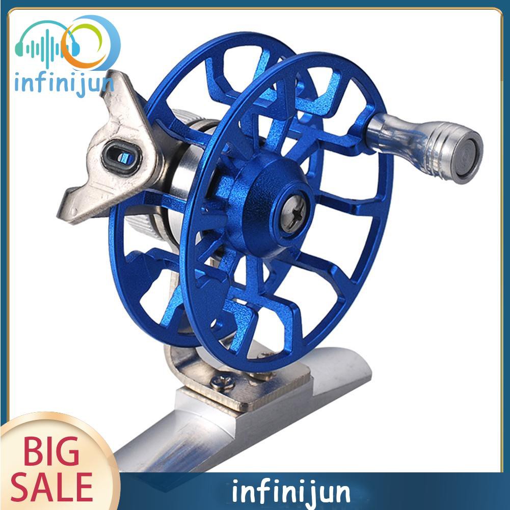 Guồng quay cần câu cá bằng kim loại và nhựa siêu nhẹ tiện lợi