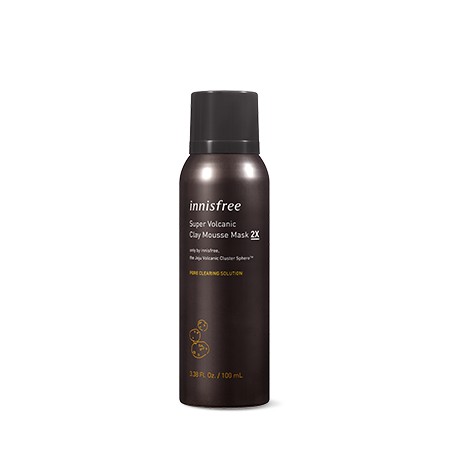 Siêu Mặt Nạ Tro Núi Lửa Innisfree Super Volcanic Clay Mousse Mask 100ml 2Type