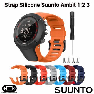 Dây Đồng Hồ Thể Thao Suunto Ambit 1 2 3 2r 2s 3p 3r 3s Peak Bằng Silicone