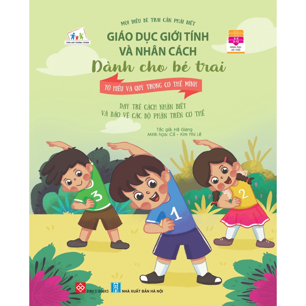 Sách-Giáo dục giới tính và nhân cách dành cho bé trai