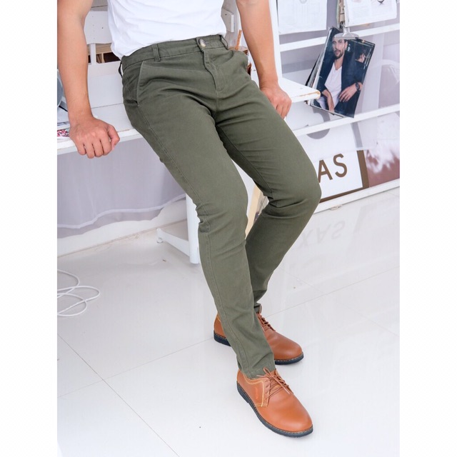 Quần Kaki Nam Dáng Jean Cao Cấp