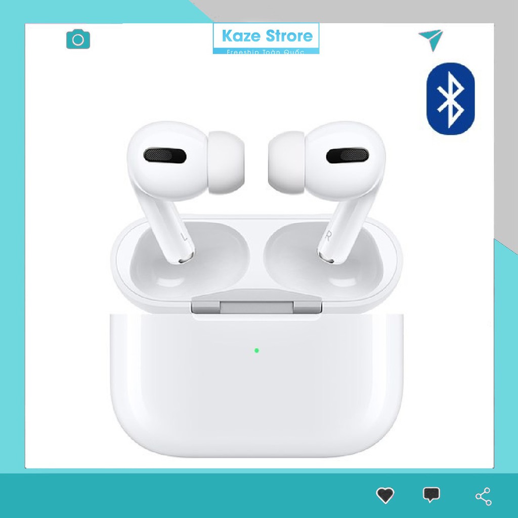 SIÊU HOT TAI NGHE BLUETOOTH Airpods Pro (Đổi Tên - Định Vị) - Kaze Store