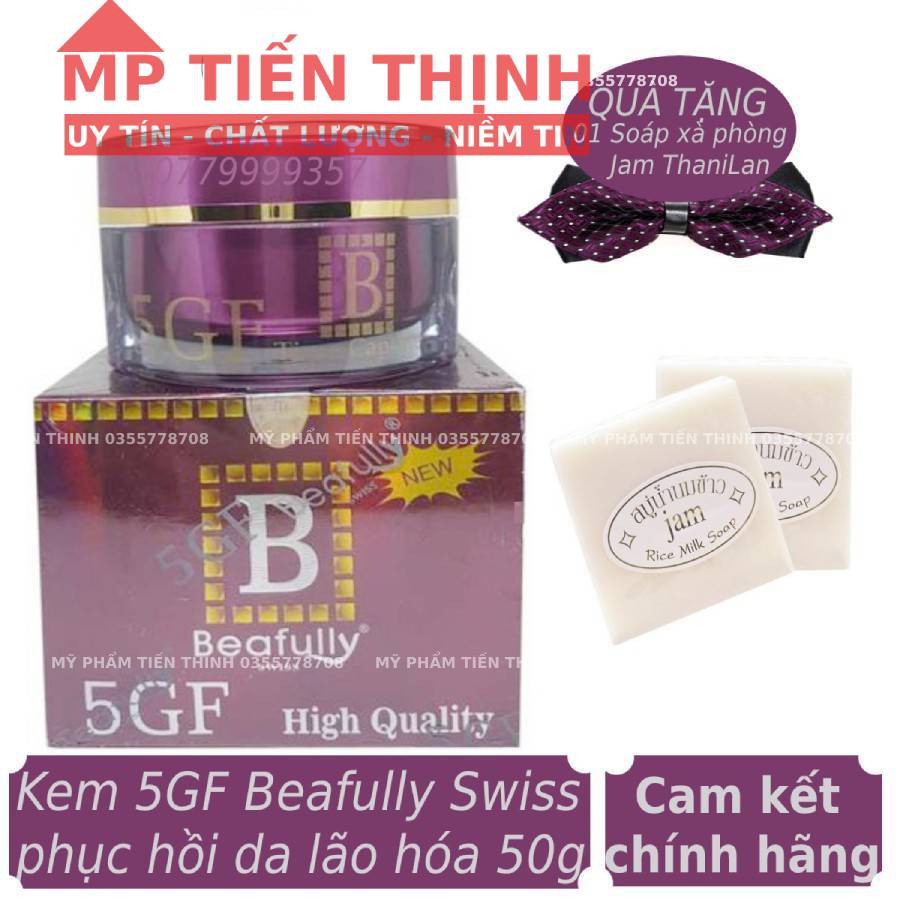 Kem 5GF Beafully xoá thâm, tàn nhang, làm mờ nám chống lão hoá da