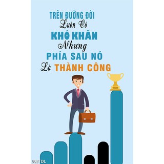 TRANH DÁN TƯỜNG 3D SLOGAN, TRANH ĐỘNG LỰC - TRANH DÁN TƯỜNG VĂN PHÒNG LÀM VIỆC