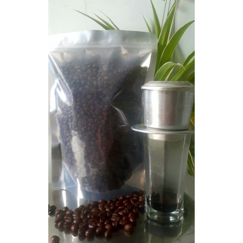 Cafe 100% hạt robusta -  rang mộc -bơ . 220k/1000gr