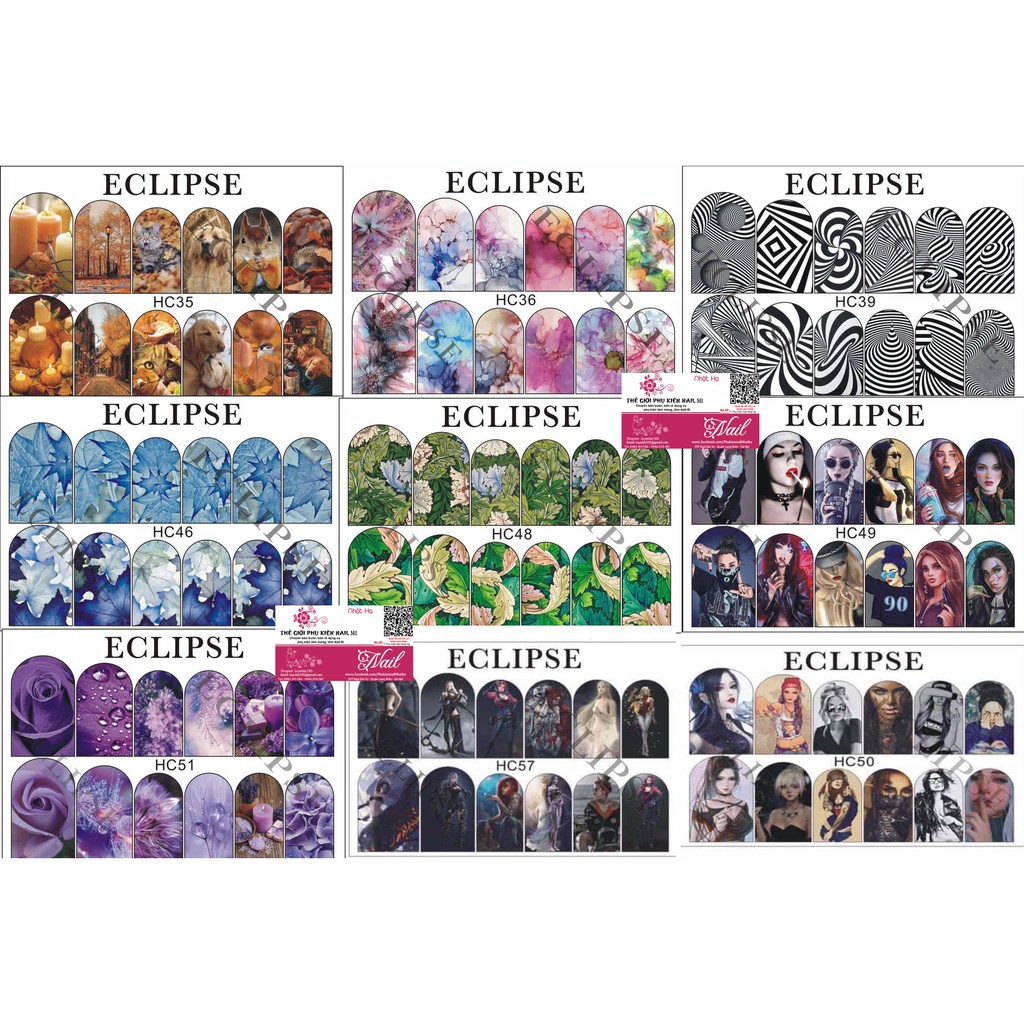 Dán Sticker Nga 3D Mẫu Mới, Cực Đẹp Siêu Mỏng Không Thấm Nước - Lẻ 1 Cái