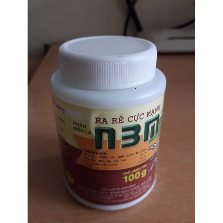 Phân bón rễ N3M loại 100g