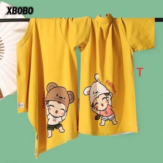 Áo đôi in 3D cô cậu (1 đôi gồm 2 áo )-TR