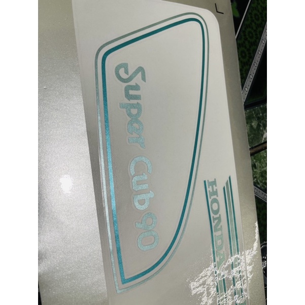 Tem rời Candy Super Cub 90 dán mọi màu xe