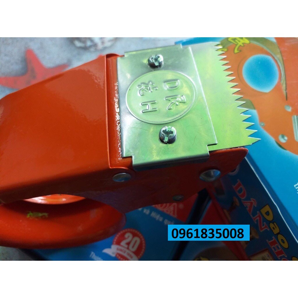Dao Cắt Băng Keo Dân Hoa Màu Cam Shopee