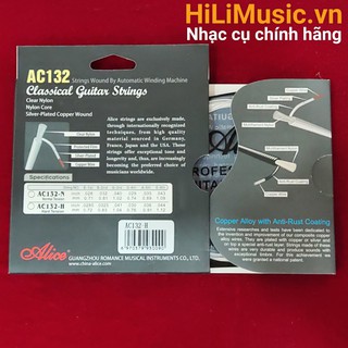 [Cửa Hàng Uy Tín] Dây Guitar Classic Alice AC132-H Concert String