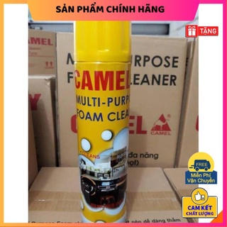Chai xịt vệ sinh Nội thất ô tô Camel Foam Cleanner 650ml Thái Lan