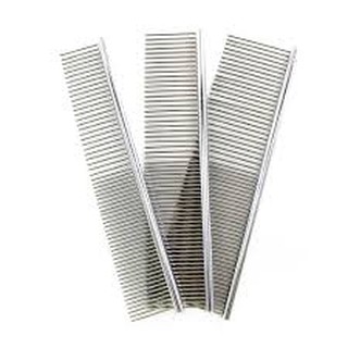 LƯỢC INOX 2 ĐẦU CHẢI LÔNG CHÓ MÈO