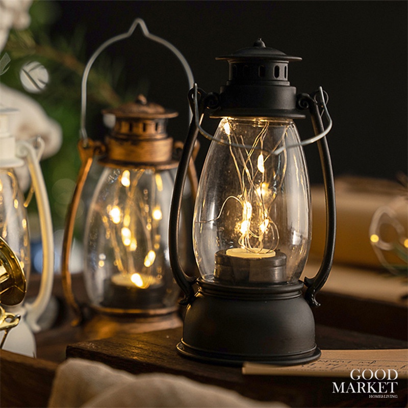 Đèn Dầu Hình Ngựa Một Sừng Phong Cách Cổ Điển Dùng Trang Trí Lễ Halloween