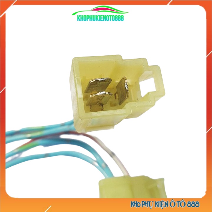Jack đực cái nối nhanh 2 chân, 3 chân, 4 chân, 6 chân giắc nối có sẵn dây cho ô tô xe máy