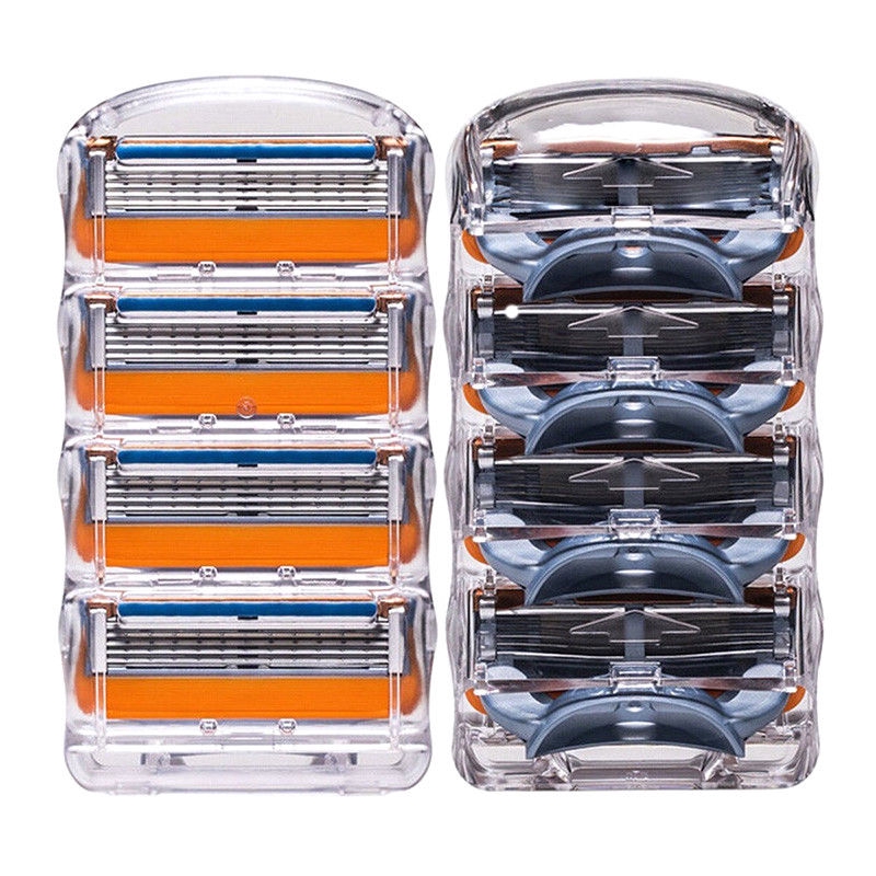 Set 4 / 8 Lưỡi Dao Cạo 5 Lưỡi Dao Cạo Cho Gillette Fusion ProGlide