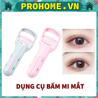 Kẹp uốn mi PROHOME, kẹp uốn cong lông mi 3D bằng nhựa chống gãy mi chuyên dụng