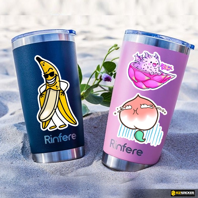 Sticker Chủ Đề Hoa Quả | Sticker Chống Thấm Nước  , Chống Bay Màu Dán Nón Bảo Hiểm  , Dán Điện Thoại