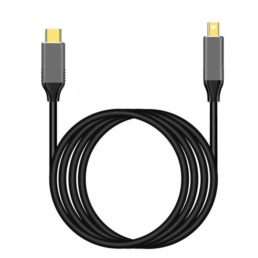 1x To Dp Displayport Usb Type C Thunderbolt 3 1.8m