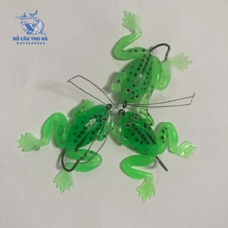 Thanh lý combo 5 mồi lure mồi ếch , mồi nhái mềm