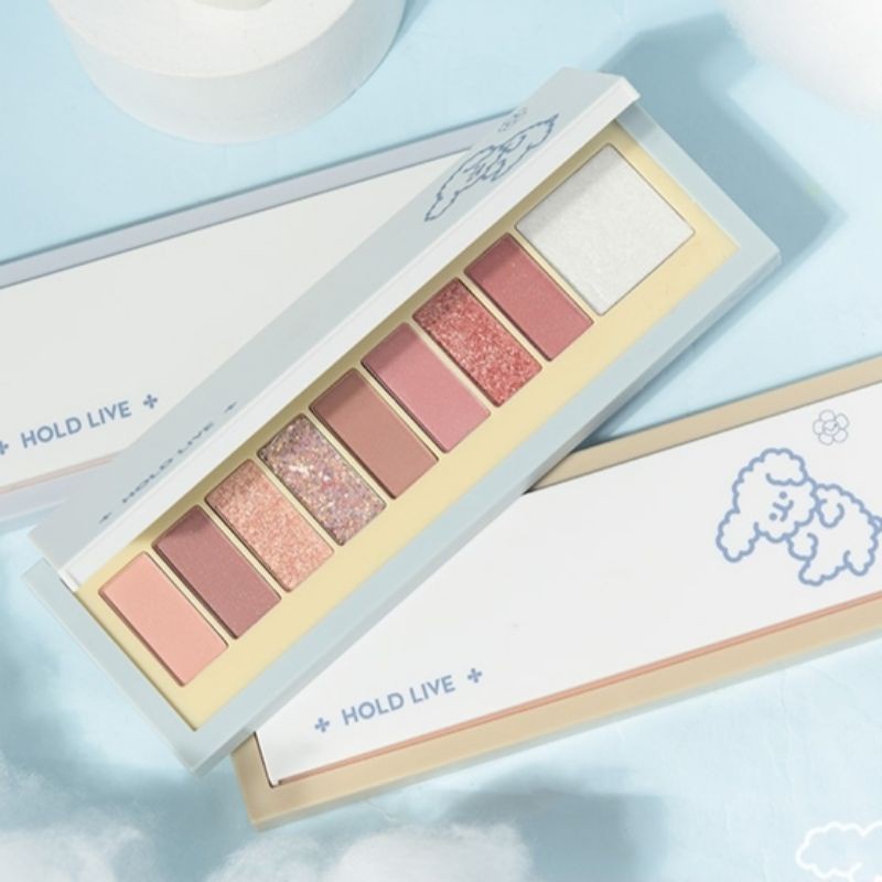 Bảng Mắt 9 Ô Nhũ Hold Live Little Milk Dog Eyeshadow 10g
