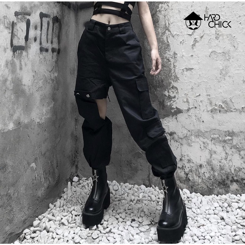 Quần túi hộp nữ Orifice Trousers [ HARDCHICK ]
