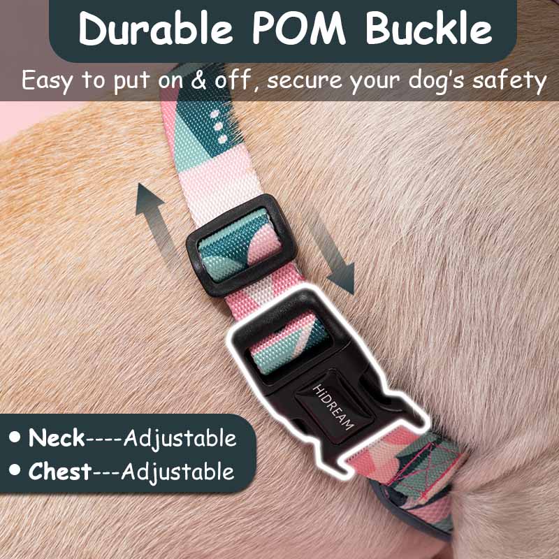 HamshMoc Bộ Yếm Và Dây Dắt Mềm Thoáng Khí Có Thể Điều Chỉnh Cho Thú Cưng