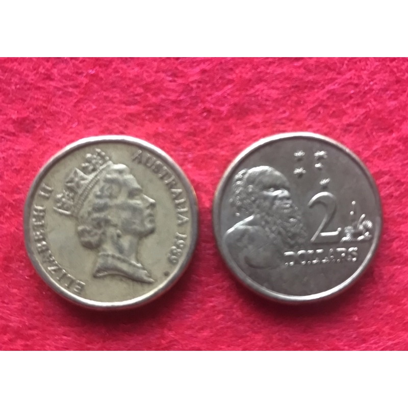 bộ 4 đồng xu australia