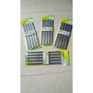 25 đôi đũa inox (5 vỉ)
