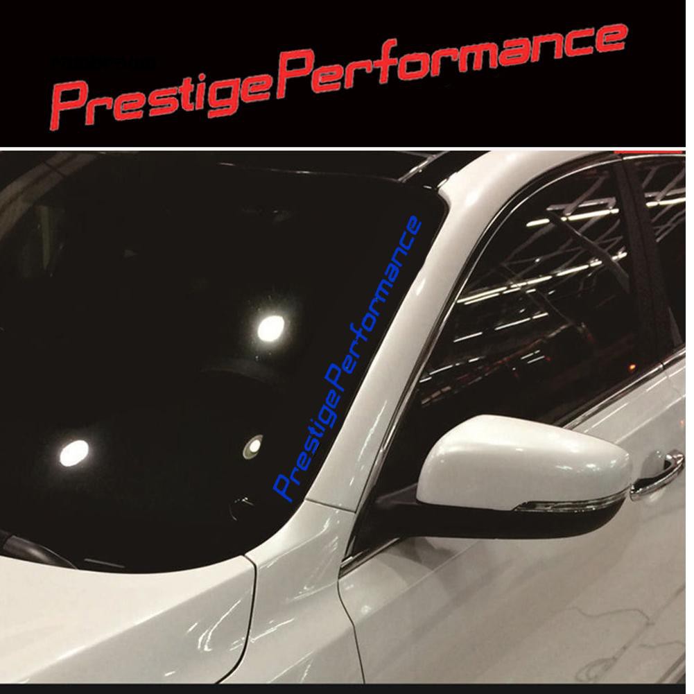 Miếng dán trang trí xe hơi chữ RB _ prestige Performance